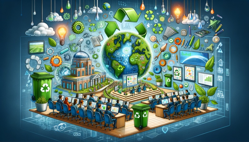 Administración de Empresas en la Economía Circular: Innovando en Sostenibilidad y Reciclaje