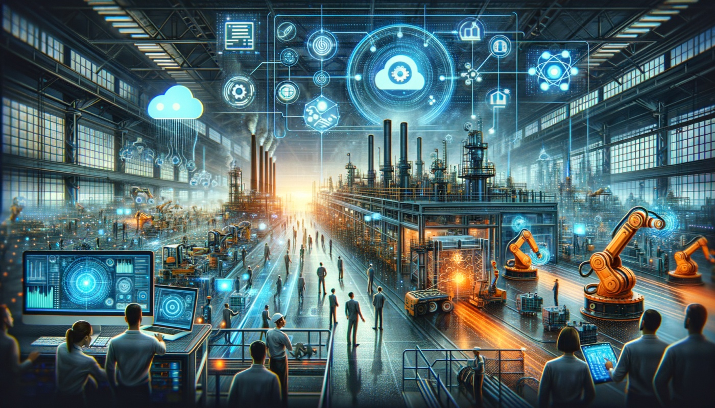 Tecnologías de Información, Industria 4.0, transformación digital, IIoT, fábricas inteligentes, automatización industrial, ciberseguridad industrial, ecosistemas industriales, UDAX Universidad, Licenciaturas en Línea, educación a distancia, Licenciatura en Ingeniería Industrial y Administrativa