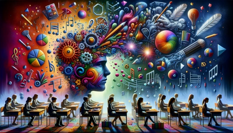 La Pedagogía de la Imaginación: Transformando la Educación a través de la Expresión Artística