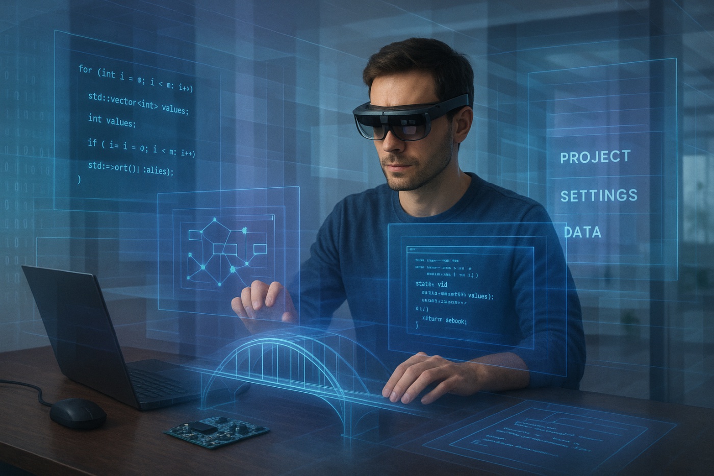 realidad mixta, desarrollo de software, realidad virtual, realidad aumentada, arquitectura de software, optimización de rendimiento, UDAX Universidad, Licenciatura en Sistemas Computacionales, educación a distancia, Licenciaturas en Línea