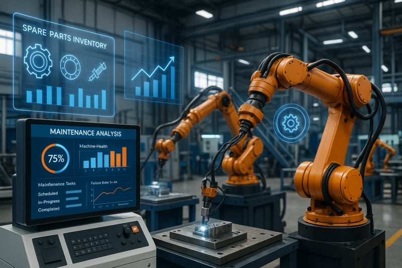 Herramientas de Análisis de Mantenibilidad y Gestión de Repuestos: Optimizando la Eficiencia Industrial