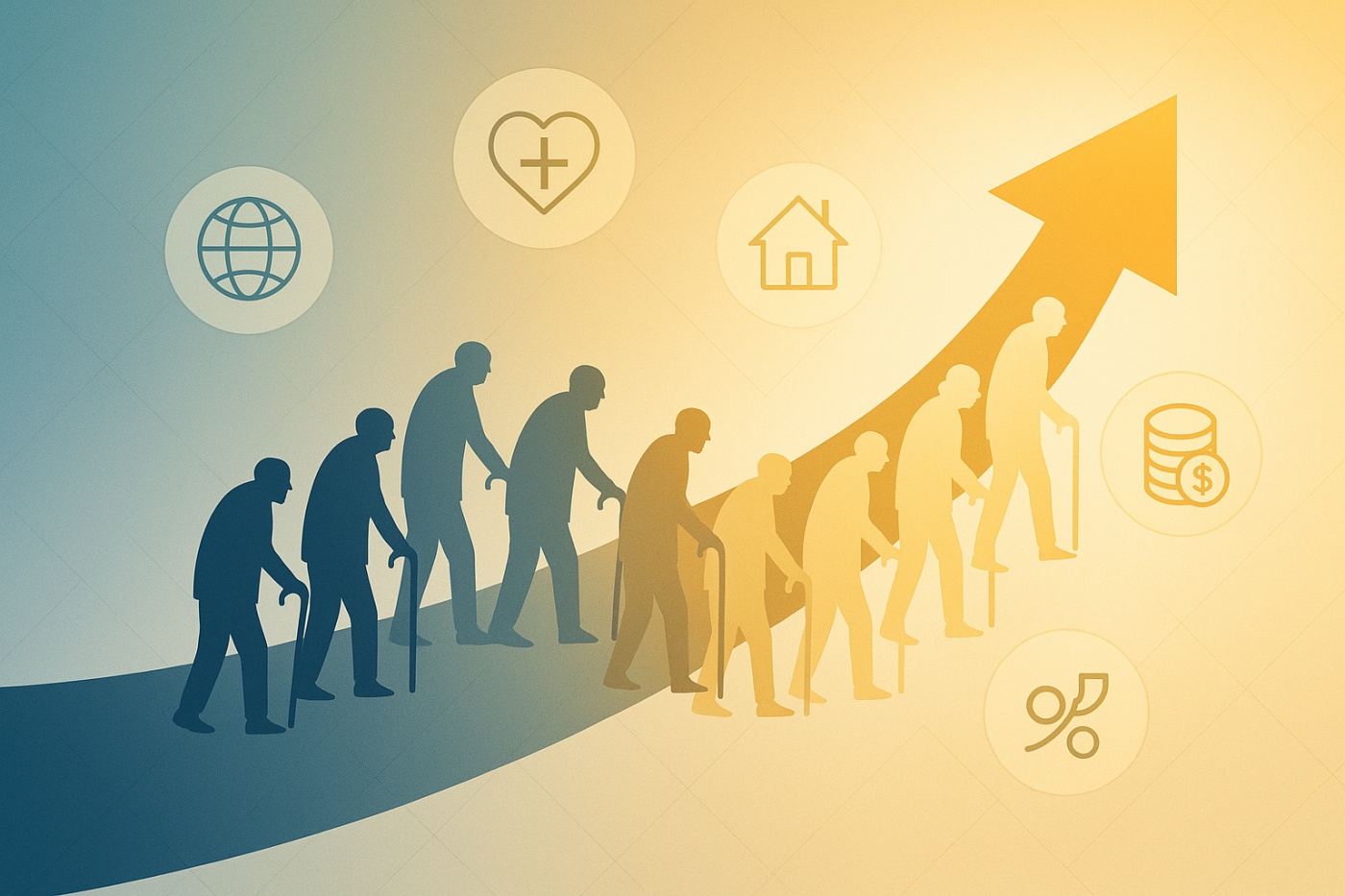 economía de la longevidad, administración de empresas, envejecimiento poblacional, productos para adultos mayores, servicios senior, mercado plateado, gestión empresarial, innovación social, tecnología para mayores