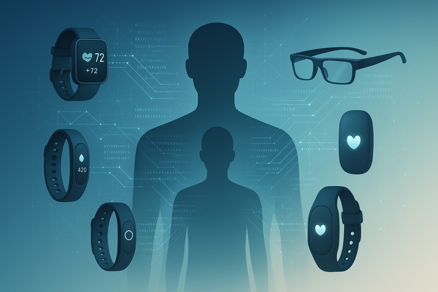 desarrollo aplicaciones wearables, dispositivos vestibles, programación wearables, Wear OS, watchOS, aplicaciones salud wearables, sensores biométricos, interfaces wearables