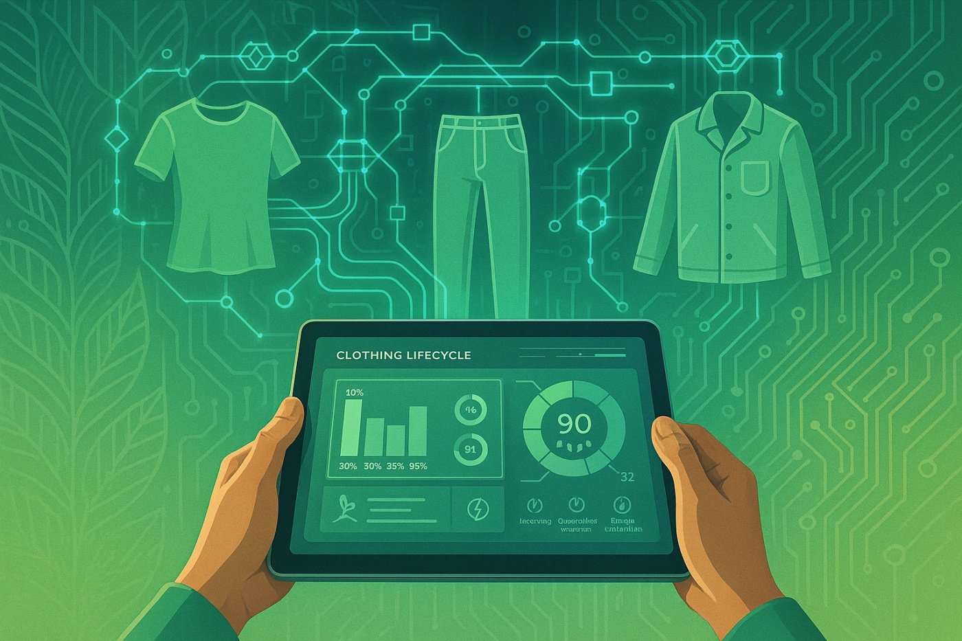desarrollo de software, moda sostenible, trazabilidad, blockchain, inteligencia artificial, economía circular, optimización de recursos, UDAX Universidad, Licenciaturas en Línea, educación a distancia, Licenciatura en Sistemas Computacionales