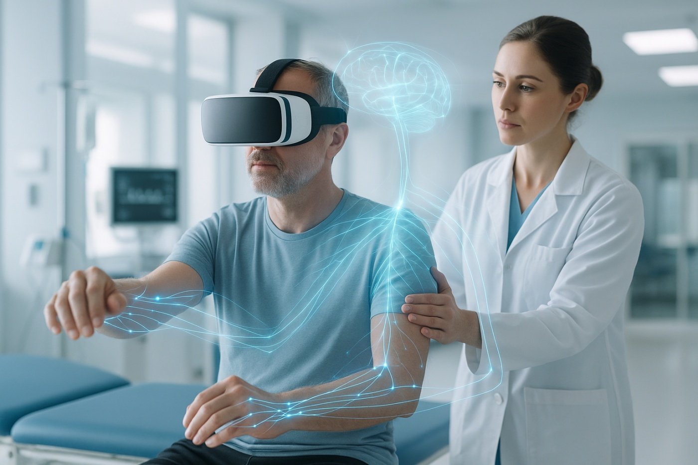 realidad virtual, rehabilitación física, neuroplasticidad, terapia virtual, recuperación médica, tecnología médica, rehabilitación neurológica, sistemas inmersivos, UDAX Universidad, Licenciaturas en Línea, educación a distancia, Licenciatura en Sistemas Computacionales