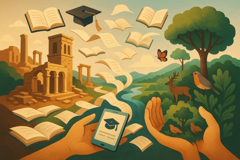 Educación para la Preservación del Patrimonio Cultural y Natural: Formando Guardianes del Legado Humano