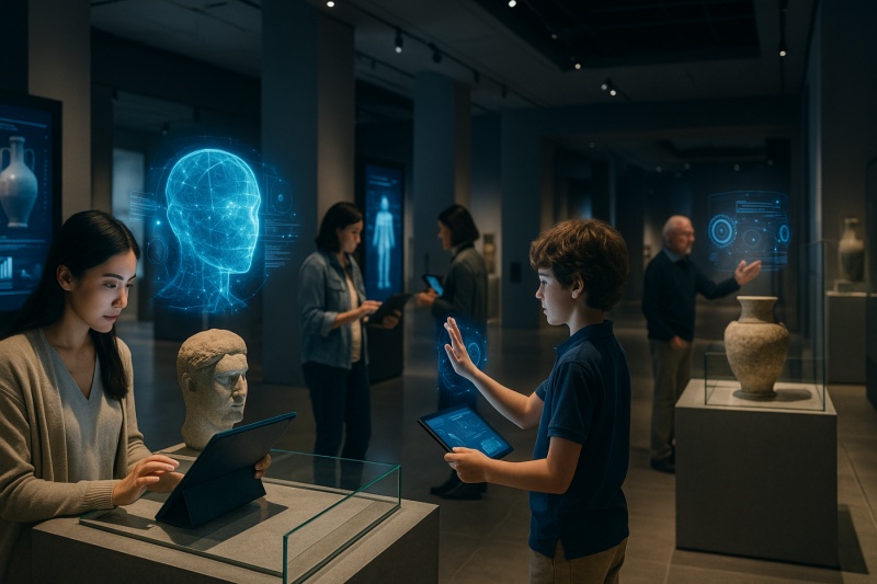 Diseño de Experiencias Interactivas para Museos y Galerías: Transformando la Cultura a través de la Tecnología