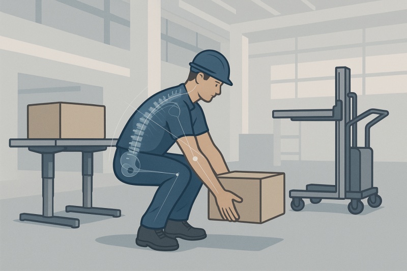 Ergonomía en el Diseño de Sistemas de Manipulación Manual de Cargas: Principios y Aplicaciones