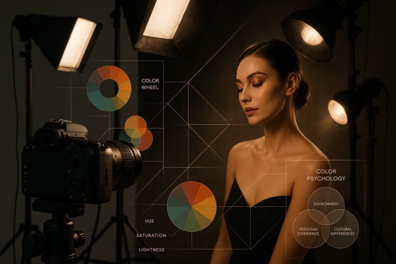 La Ciencia Visual detrás de la Fotografía de Moda y Beauty: Psicología, Técnica y Arte Convergentes