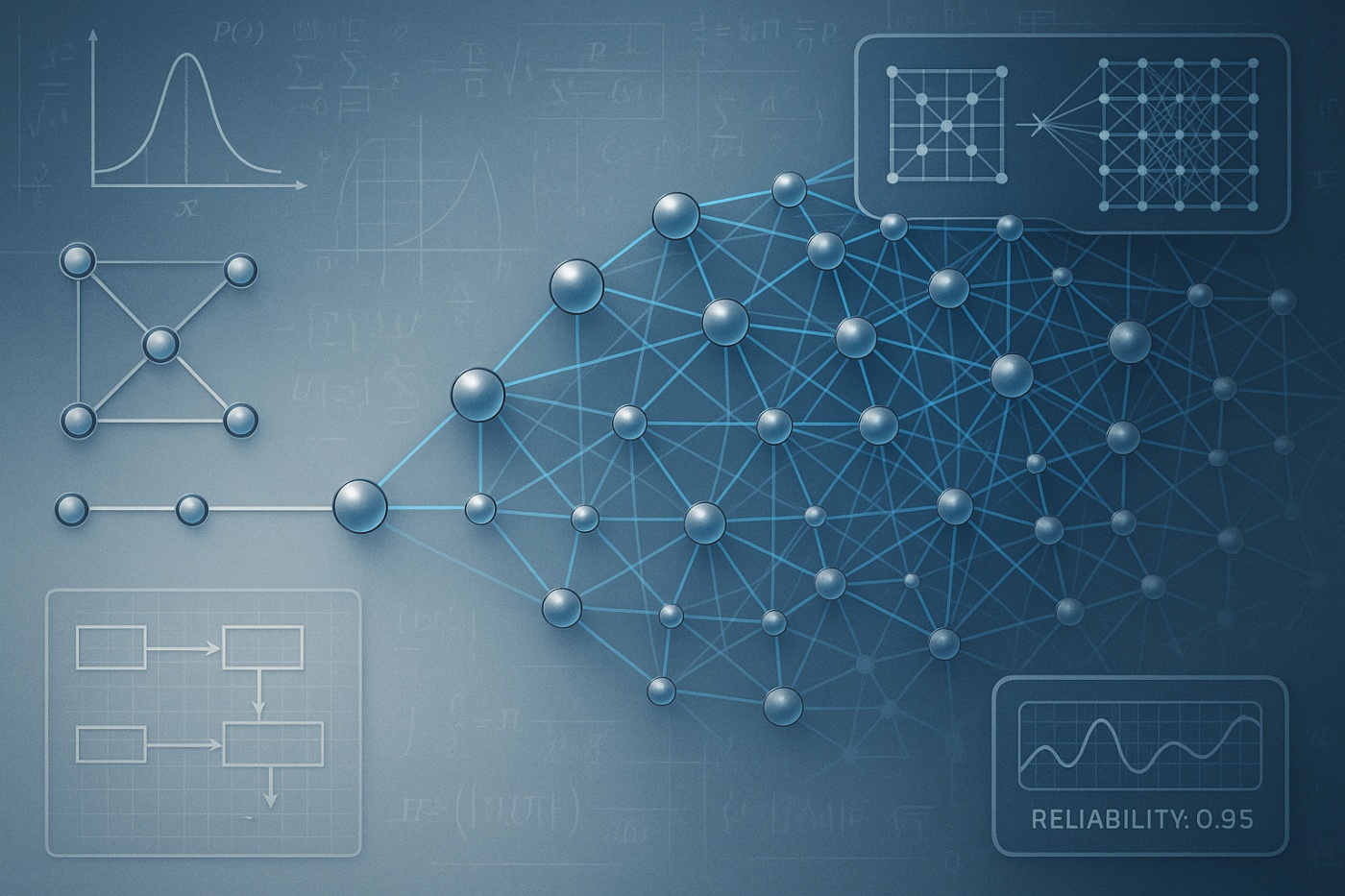 análisis de fiabilidad, sistemas complejos, simulación Monte Carlo, redes bayesianas, análisis de redes, metodologías avanzadas, evaluación de riesgos, ingeniería de fiabilidad, UDAX Universidad, Licenciaturas en Línea, educación a distancia, Licenciatura en Ingeniería Industrial y Administrativa