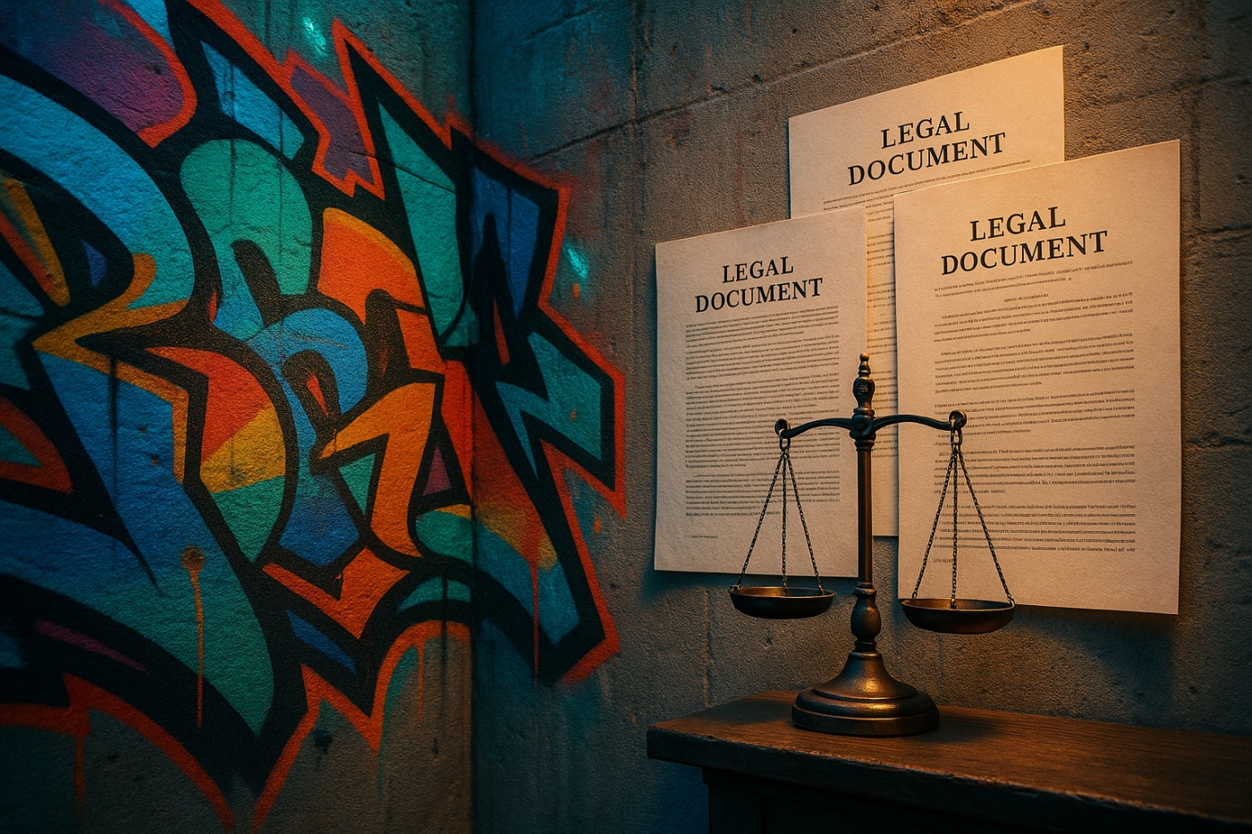 Grafiti: ¿Arte urbano o delito? La línea legal