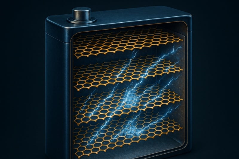 Grafeno en baterías: la revolución energética industrial