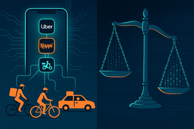 Derechos laborales en apps: la batalla legal del futuro