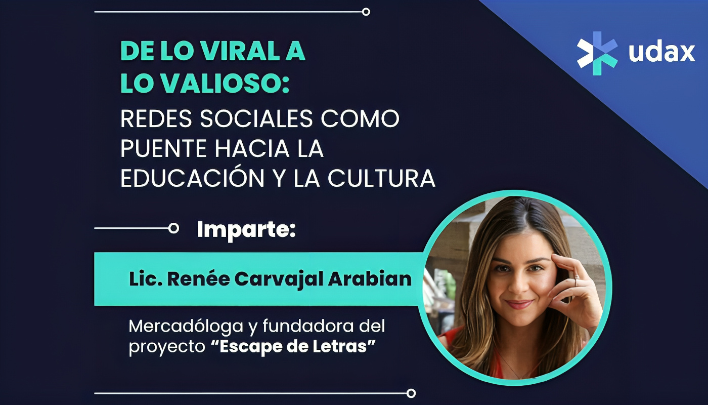 Cómo usar las redes sociales para educar y construir comunidad — Clase magistral con Renée Carvajal Arabian