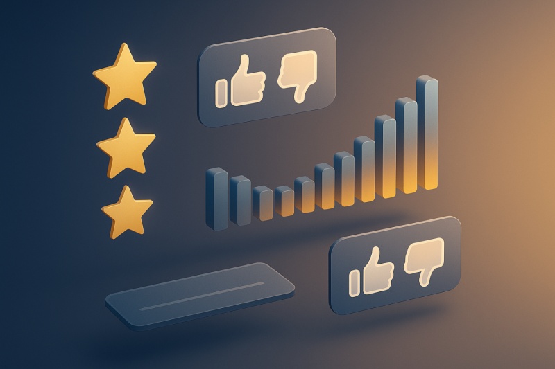 Diseño de Ratings: La Ciencia de las Estrellas
